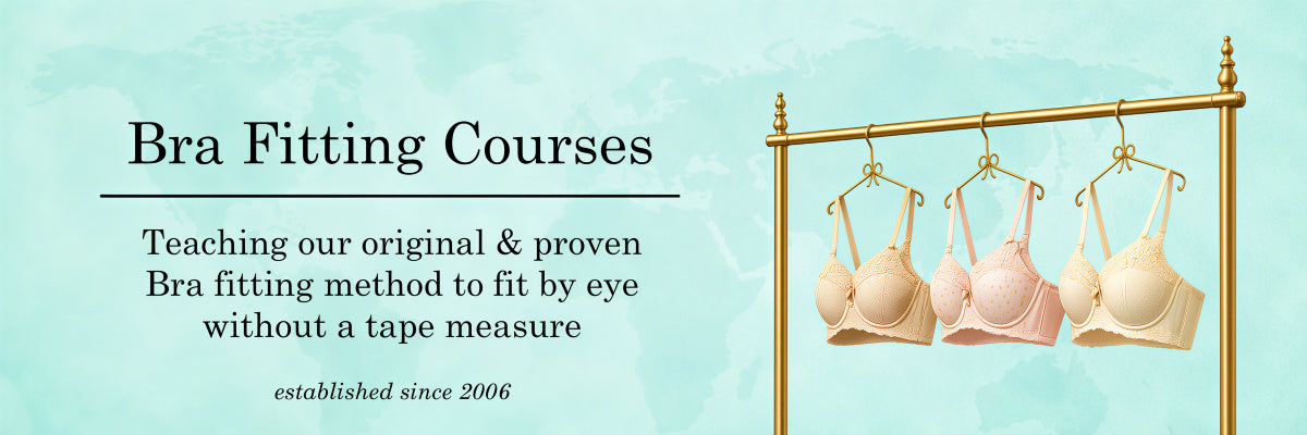 Teaching our original & proven , Bra fitting method to fit by eye without a tape measure